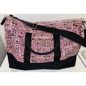Victoria’s Secret weekender bag.